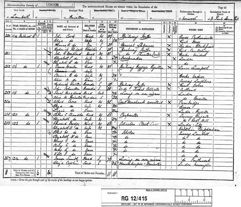 1891 free census uk